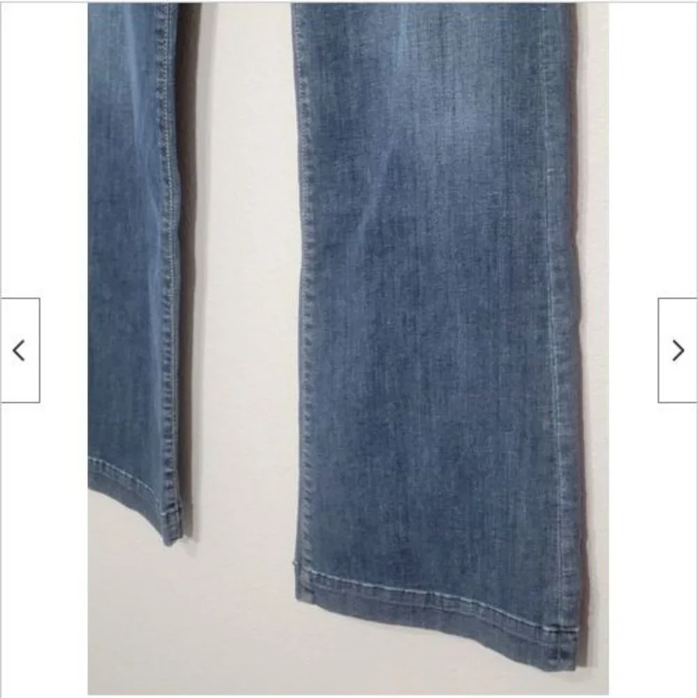 NWT 7 for All Mankind Dojo Wide Leg Jeans 30 Nordica - Picture 5 of 14